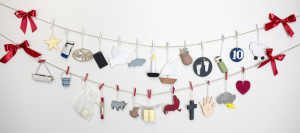 Christmas ornament advent