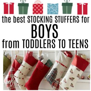 Great Stocking Stuffers for Boys! - Brooke Romney Writes