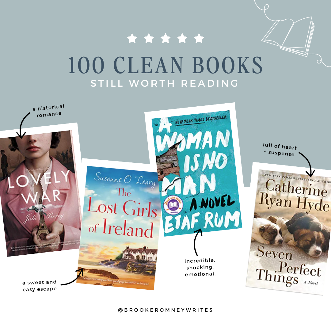 100 Clean Books Still Worth Reading - Brooke Romney Writes