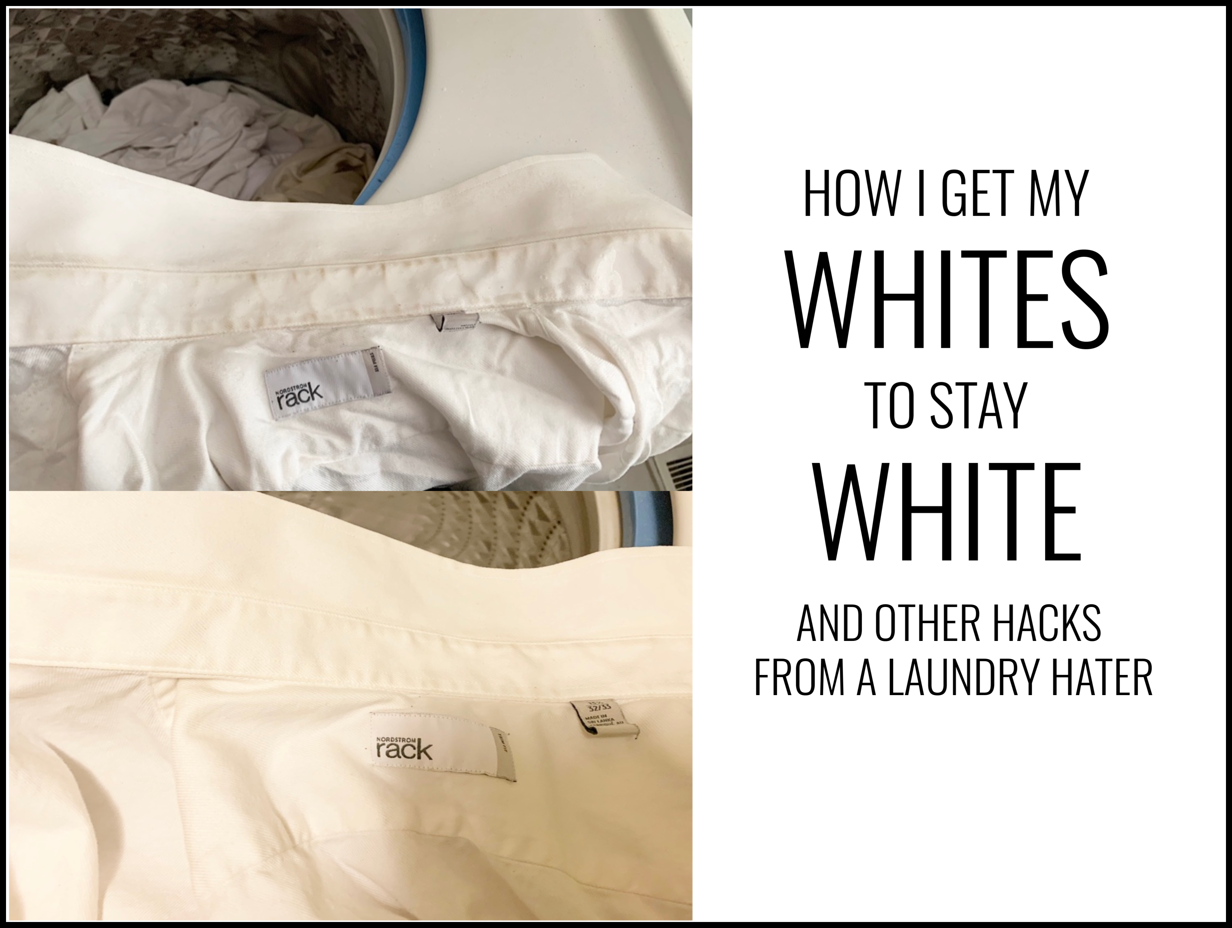 How to get your towels white again #laundrytips #laundryhacks