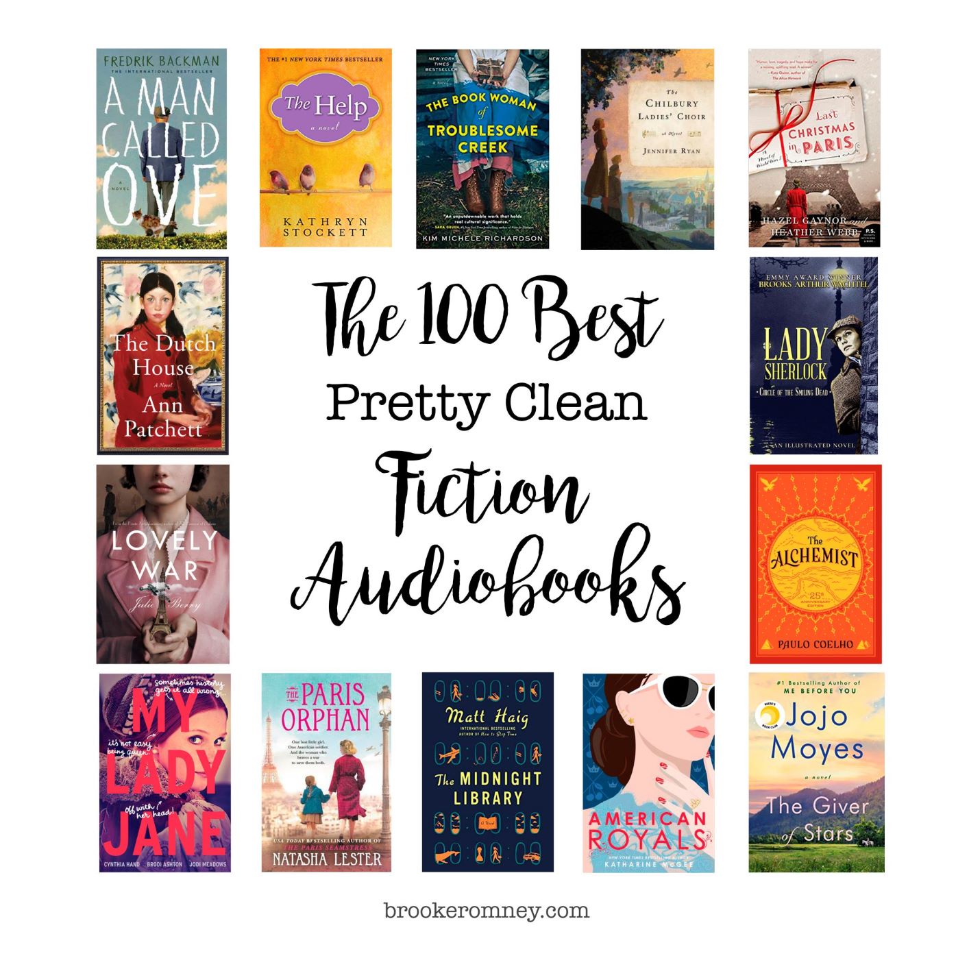 The 100 Best, Pretty Clean Fiction Audiobooks Brooke Romney Writes