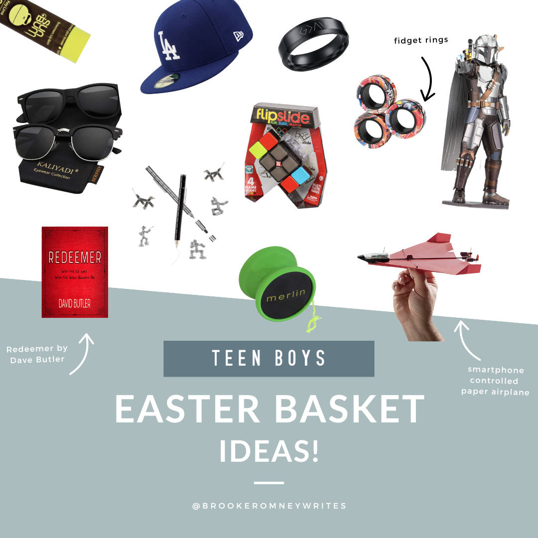 The Best Easter Basket Ideas for Teen Boys - Brooke Romney Writes