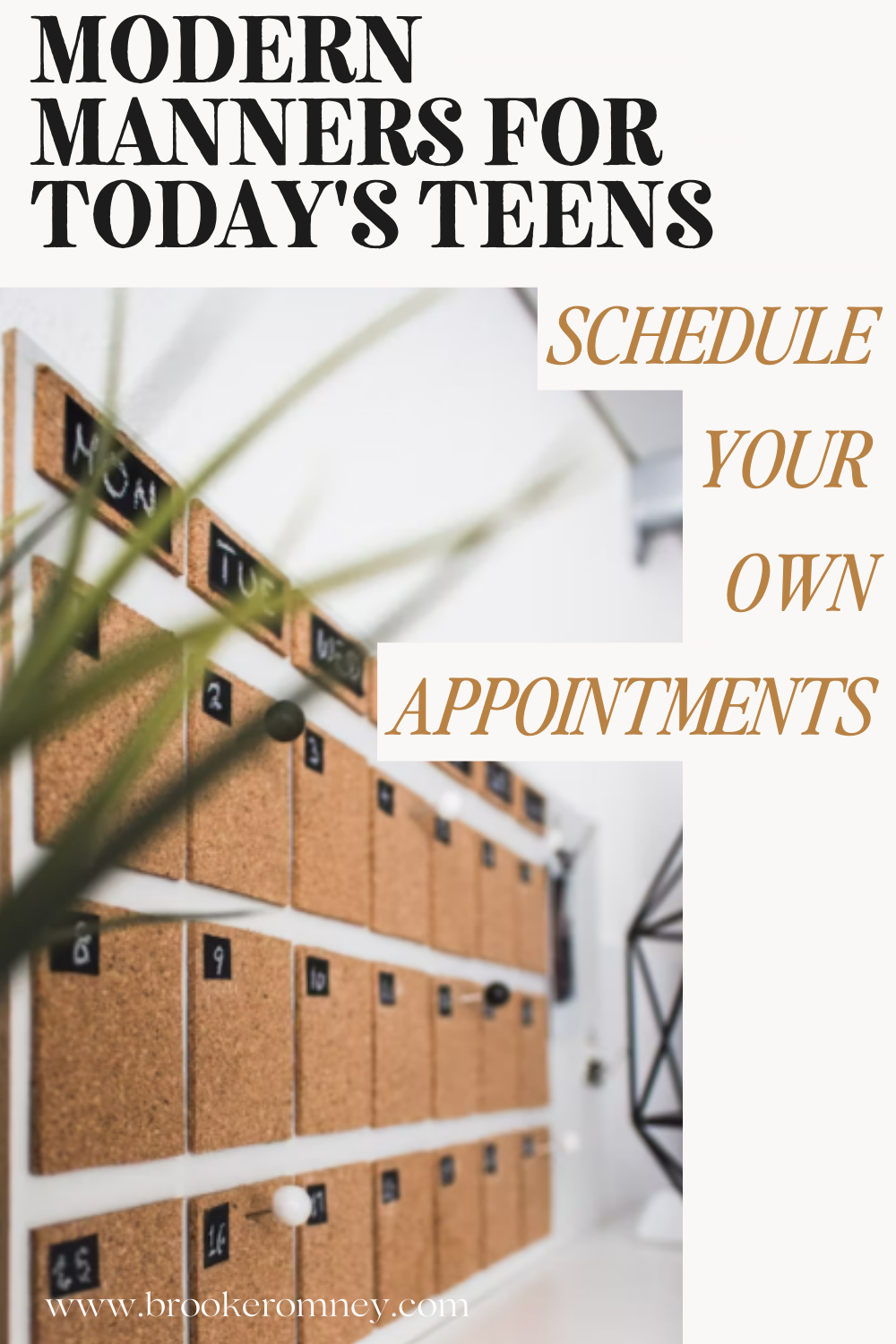 Modern Manners for Today’s Teens Make and Manage Your Own